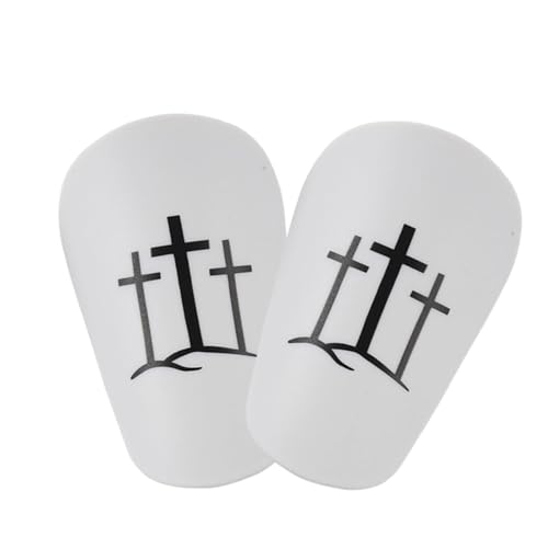 Shin Guards, Adjustable Fit, Shock-Absorbing Lightweight Equipment, Football Player Guards,