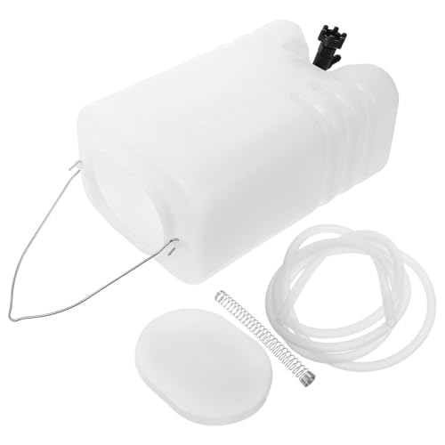 Hemobllo Botella de Agua para Plancha de Vapor Portátil de Viaje Repuesto Resistente de Acero Inoxidable y Plástico Capacidad Adecuada sin Fugas para Uso Profesional Ropa