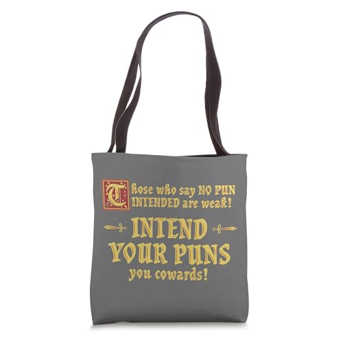 Bolsa Tote Those Who Say No Pun Intended miniatura 1