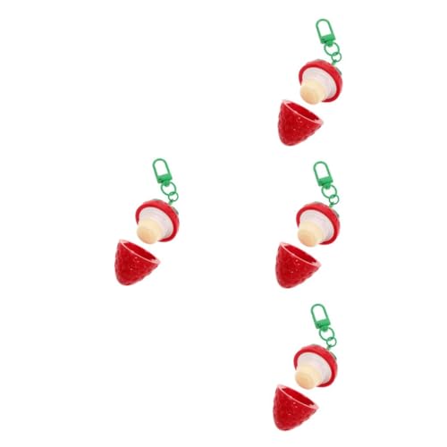 Beavorty Bálsamo Labial Hidratante Crema De Labios Crema De Labios De Fresa a Granel Accesorio De Mujer Crema De Labios Hidratante Femenina Reemplazo De Crema De Labios Pegar Rojo