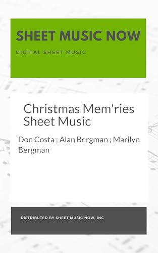 Christmas Mem'ries Sheet Music
