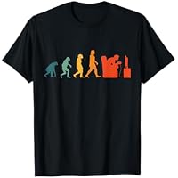 Jugador Evolución Retro Gamer Evolution Videojuego Camiseta