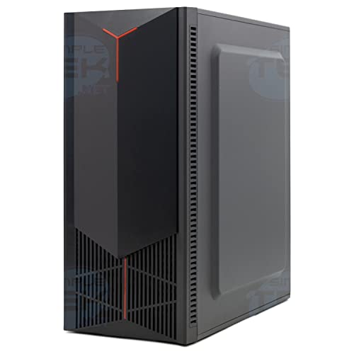 Boîtier de jeu noir avec alimentation 500 W intégrée format ATX mATX