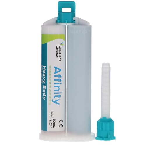 Clinician's Choice 23400 Affinity VPS Impression Material Heavy Body Regular Set 2/Pk