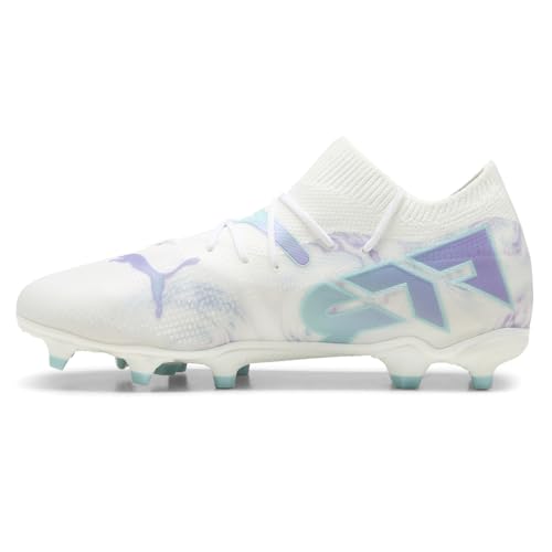 PUMA Womens Future 7 Match Brilliance Firm GroundArtificial Ground Soccer Cleats - White - Size 7 M3