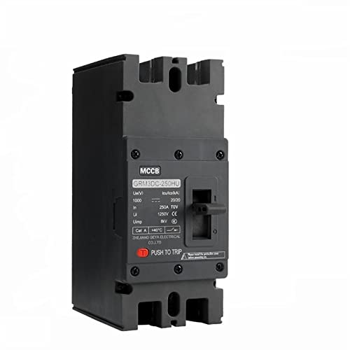 Interruptor protector para energía solar fotovoltaica de caja moldeada 2P 1