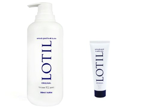 Lotil Set: Lotil Cream 500ml/16.6oz & Lotil Cream 50ml/1.7oz (2 Products)