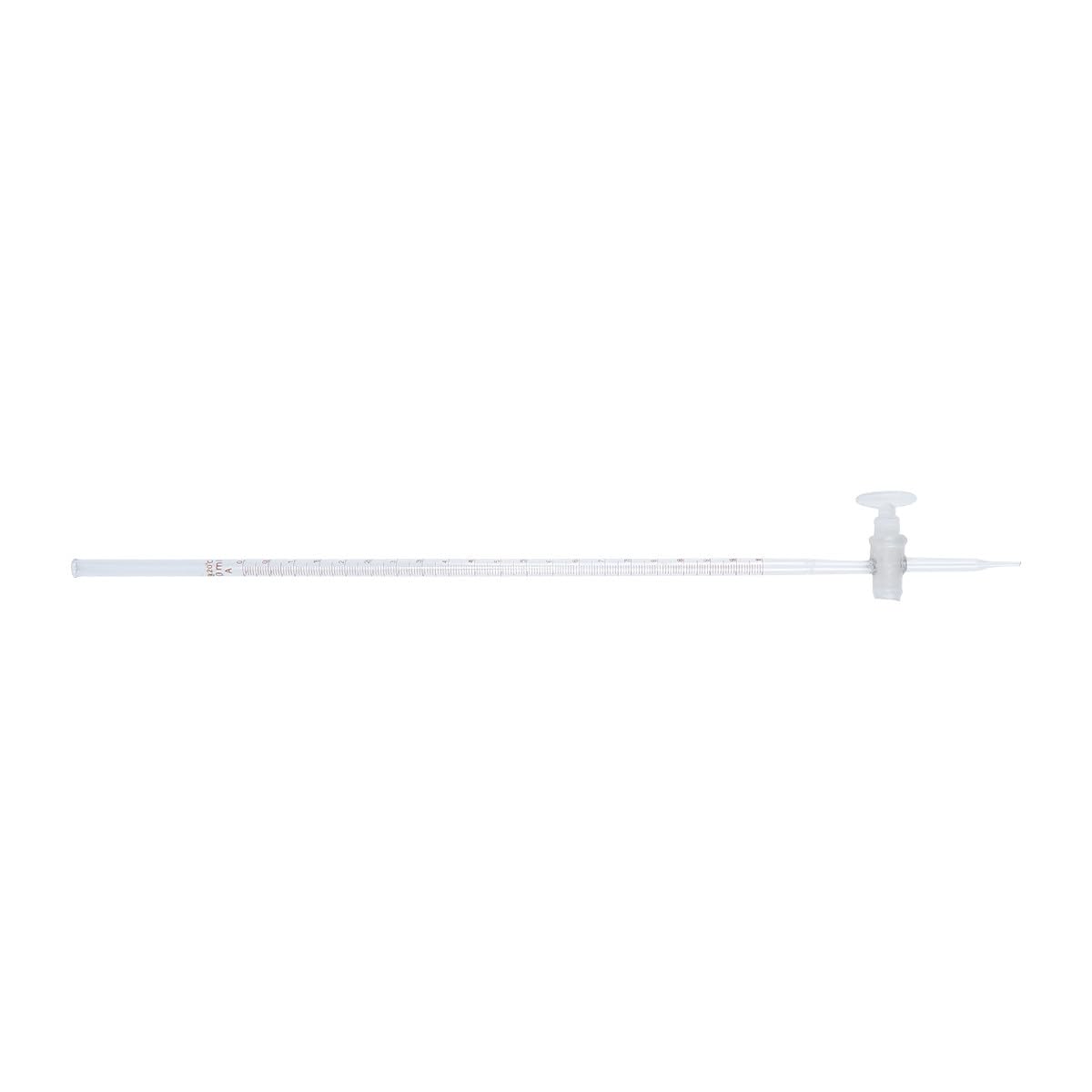Un Verre 1 Pc Burette pipette de titrage acido-basique support de porte-lunettes ardoise outil instrument en verre escalader Provisions fournitures de classe verrerie clé