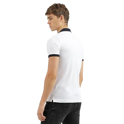 Image of United Colors of Benetton Men's Solid Regular Fit Polo Shirt