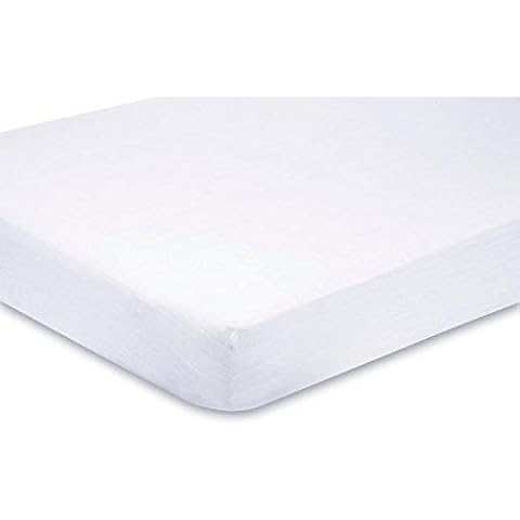 2 x Junior Bed - Toddler Bed Fitted Sheets - 100% Cotton Fitted Sheets - 160 x 70 cm Cover
