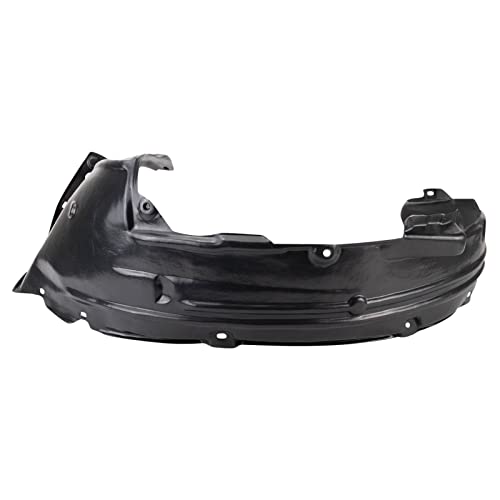 Image of TRQ Front Driver and Passenger Side Inner Fender Liner Set Compatible with 2012-2014 Honda CR-V