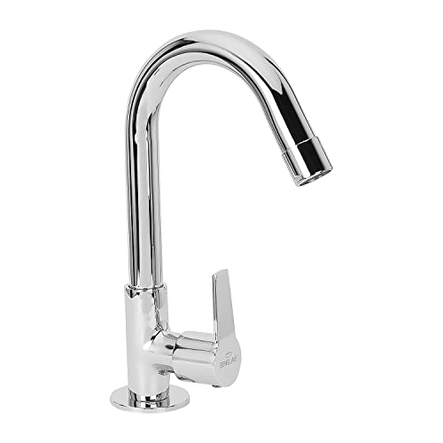Benelave by Hindware BLQCP72044 Kitchen Sink Tap with Regular Spout, Made of Brass, Deck Mounted
