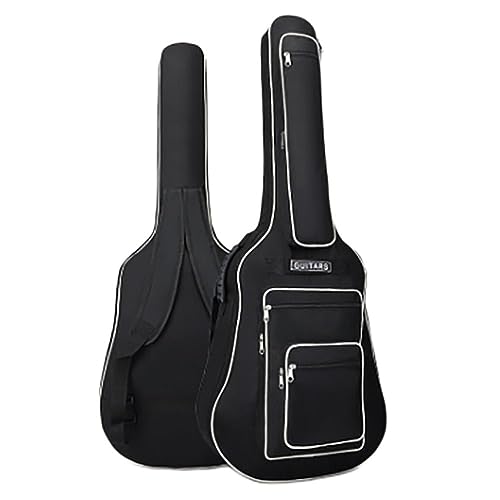 Housse de guitare folk en coton premium matelassé de 8 mm d'épaisseur