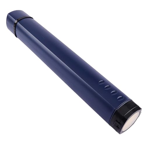 ポスターチューブ - ストラップ、便利なドキュメントストレージチューブ、使いやすさを備えたブループリントホルダー、伸縮式青写真ホルダー|拡張可能なポスターストレージ、ポスター、フロアプラン、地図用のアート&クラフト用品