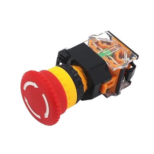 Bouton arrêt d'urgence LA38-11ZS 22mm interrupteur champignon
