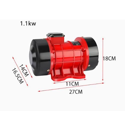 1.5KW 380V AC Vibration Motor for Cement Plate Vibrator, Industrial Power Concrete Vibrator, Single-Phase 220V/Three-Phase 380V, High Efficiency, Durable Performance