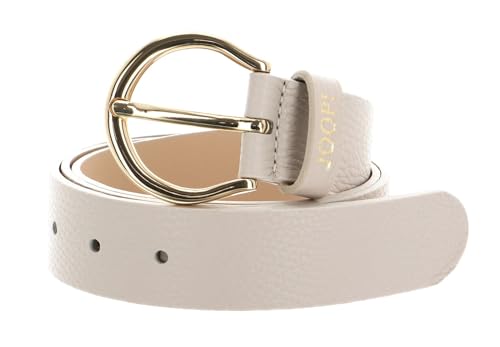 Joop! Leder Gürtel Fashion Women's Belt 3.5 W80 Cream creme