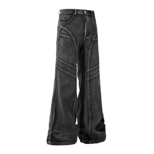Men’s Slim Fit Casual Jeans, Washed Denim, Straight Leg, Pencil Pants for Summer Trendy Look2