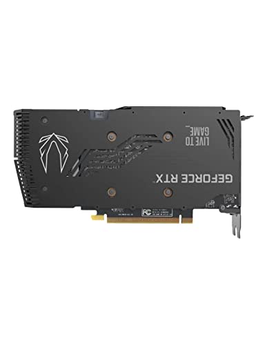 Zotac Vga Gaming Geforce Rtx 3060 Ti Twin Edge Oc Lhr 8Gb Gddr6, Grigio, ?28.3 x 8.3 x 21.8 cm 800 grammi - Scheda video - Immagine 4