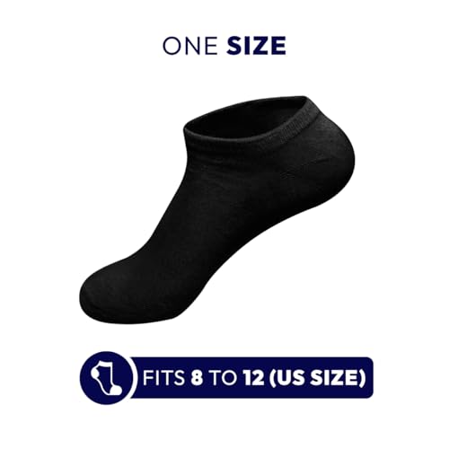 10-Pack Unisex Short Cotton Socks, Assorted Colors, Invisible Design, Polyamide Blend for Comfort2