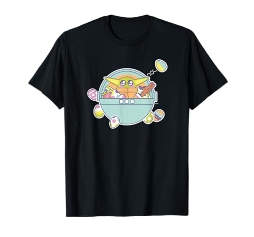 T-shirt Mandalorian Grogu Star Wars vêtement geek coton col rond