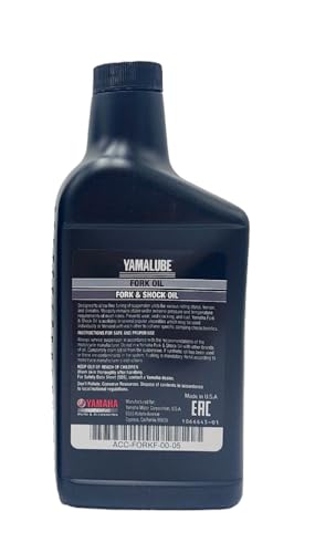 Image of Yamaha V-STAR 1300 (2007-2017) all Models Yamalube Fork /Suspension High Performance Oil - 5 Weight