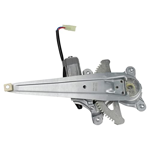 Image of TRQ Rear Passenger Side Power Window Motor and Regulator Assembly Compatible with 2012-2017 Toyota Camry
