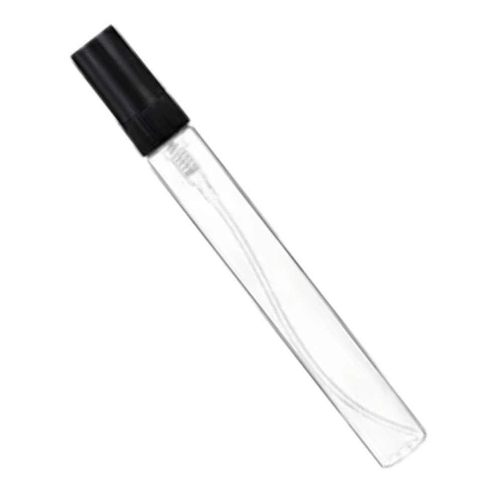 GOCENJIU Empty Decorative Bottle 20pcs Clear Mini Glass Bottles Mist Spray Vials, Sample Jars Empty Small Atomizer Bottle(10ml)