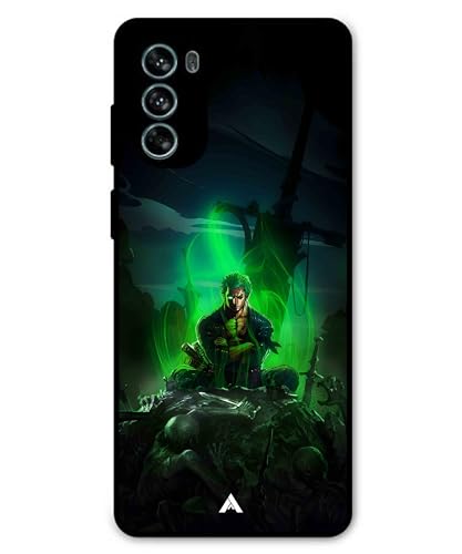 Image of Premium Anime 1 Case for Moto G62 (Glossy Finish) Soft-Touch Metal TPU Back Cover, Shockproof, Designer, Aesthetic Mobile Phone Case