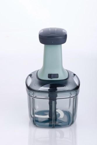 Attro Square Food Chopper Manual Hand-Press Vegetable Chopper with Anti-Skid Bottom for Easy Grip Mixer Cutter to Cut Veggies (B0CST15QH7) Amazon Price History, Amazon Price Tracker