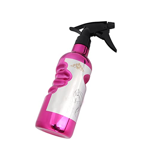 Flacon vaporisateur d'eau, flacon vaporisateur pour cheveux, design ergonomique durable et inodore ultra fin Rose pourpre Cover