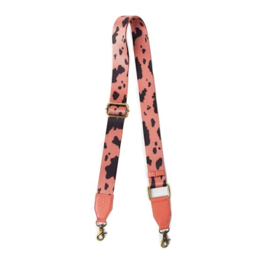 Image of Myra Bag Western Leather Shoulder Bag Strap - Tote Crossbody Purse Cow Print Strap Replacement