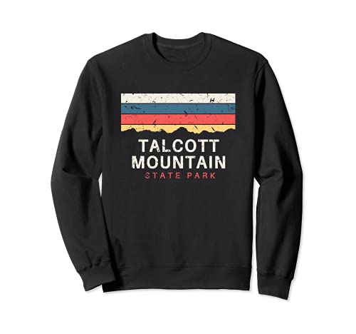 Talcott Mountain State Park Connecticut Retro CT Sudadera