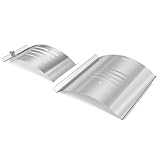 PB150PPSポータブルペレットグリル用フレイムブロイラーキット、Pitboss ヒートディフューザー交換部品 Pit Boss 10697テーブルトップウッドグリル温度制御付き、メインプレートとスライドカバー付き