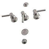 Kingston Brass KB6328DL Concord Bidet Faucet, Brushed Nickel, 8 x 2.13 x 2.13