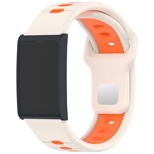 hengkang Amazfit Helio�X�g���b�v�E�H�b�`�o���h ���f�B�[�X �����Y 22mm ���߉\ �X�|�[�c �\�t�g�V���R�� �����p�o���h �X�g���b�v ���X�g�o���h Amazfit BIP 5/Redmi Watch 5 Active�p, Med