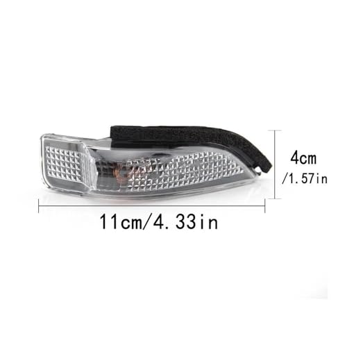 Luz de señal de giro para viajes seguros en ciudad apta para Toyota Venza y Prius C 2