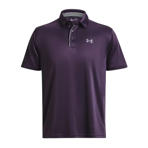 Image of Under Armour Men's Polyester Solid Tech Polo | T-Shirt | 1290140-001