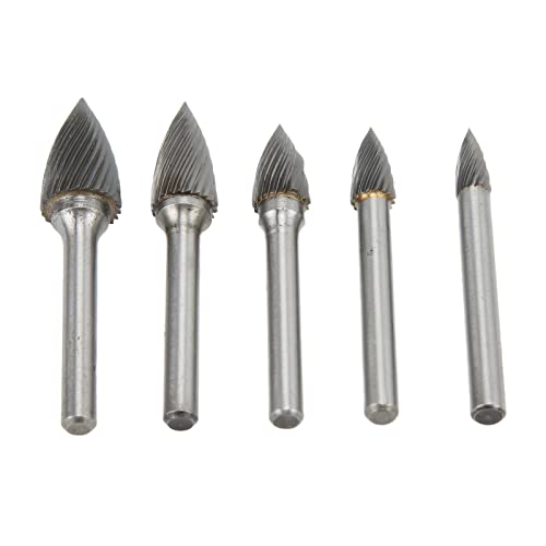 Kit de fresas rotativas con mango 6mm, 5 piezas miniatura 2