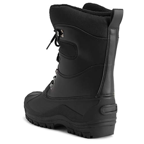 Image of POLAR Mens Snow Hiking Mucker Duck Grafters Waterproof Saftey Thermal Boots