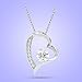Faiaza Wife Necklace for Her|soulmate Anniversary or Birthday Gift From Husband| Mother's Day or Valentine's Day Pendant Jewelry for Hot Doe (14K White Gold Finish)