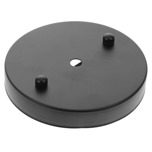 Listado de Bases para lámparas al mejor precio. 41 PACKOVE Base Lámpara Colgante Negro Retro, Placa de Techo Metálica Resistente, Soporte para Lámpara de Techo, Accesorio para Luces Colgantes, Candelabros, Comedor, Sala y...