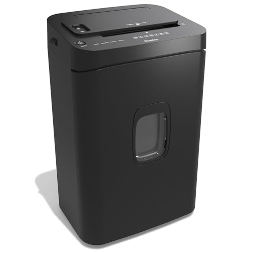 Staples 150-Sheet Micro-Cut Paper Shredder, Autofeed, Anti-Jam, Black