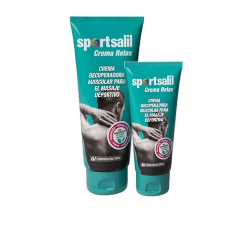 Sportsalil Crème Relax 200 ml apaise intensément les tensions corporelles