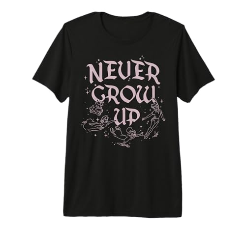 T-shirt Peter Pan Disney Flying Cast la perfection d'un textile premium durable