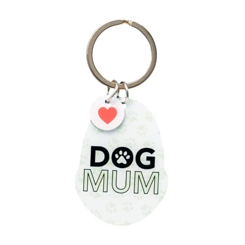 Splosh Pet Personalised Dog Mum Key Ring. Customised Gifts for Her & Him. Dog Mum & Pet Lover Accessories
