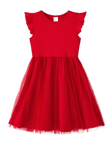 Image of PATPAT Girls Tulle Tutu Party Birthday Princess Formal Fancy Princess Dress