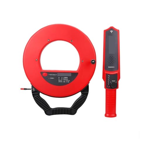 ZKLGS Escáner de Pared, Detector de Bloqueo, buscador de tuberías de Hierro de PVC, escáner de Pared, Instrumentos eléctricos Impermeables para Encontrar líneas eléctricas, Vigas de Madera(30m)