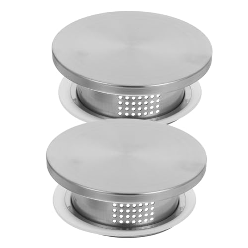 Mikinona 2pièces Couvercle Acier Inoxydable Pour Pichet Eau Avec Filtre Intégré Résistant à Usure Et Pratique Pour Thé Et Jus Accessoire Utile Pour Carafe à Boisson Quotidienne
