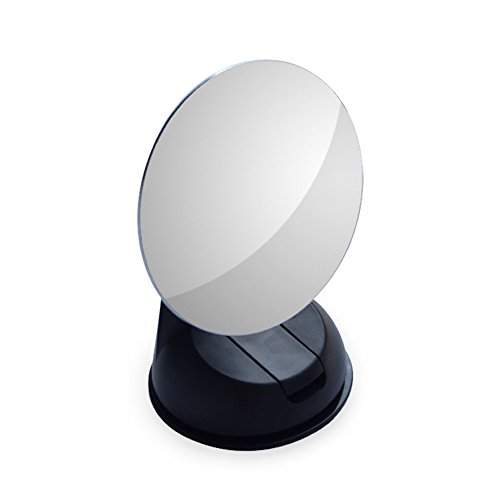 ZACOO Universal Rimless Baby Car Mirror Rear Facing Car Rear Seat View Mirror Baby Child Safety (85mm /3.35"(Mirror diameter))